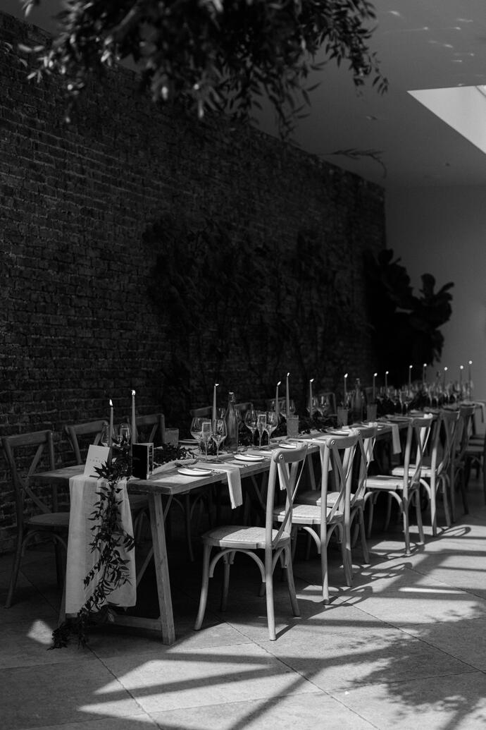 The Fig House at Middleton Lodge A wedding breakfast at Middleton Lodge